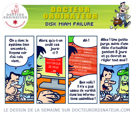 Disk miam failure
