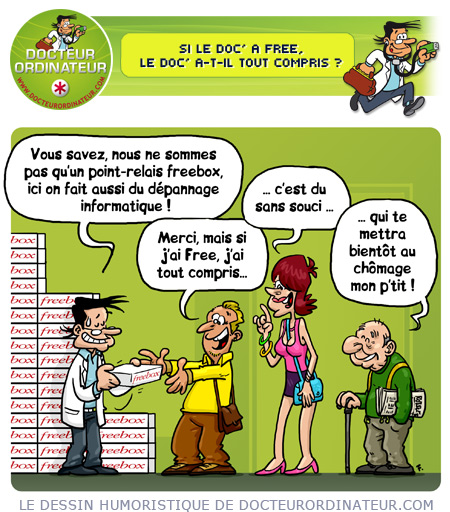 Si le Doc' a Free, le Doc' a-t-il tout compris ? 