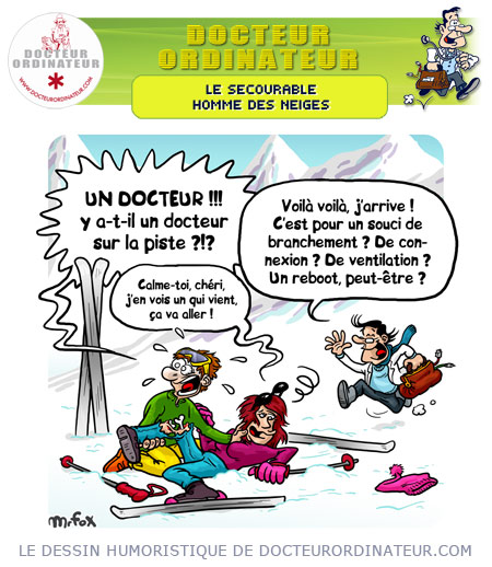Le secourable homme des neiges