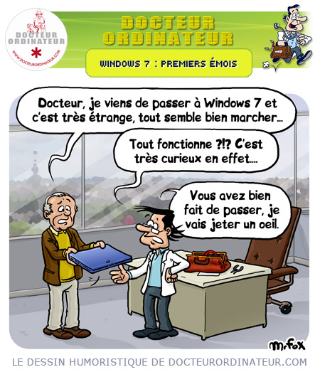 Windows 7 : premiers émois