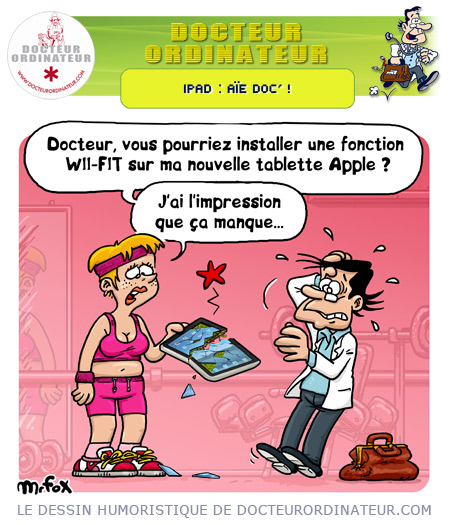 iPad : Aïe Doc !