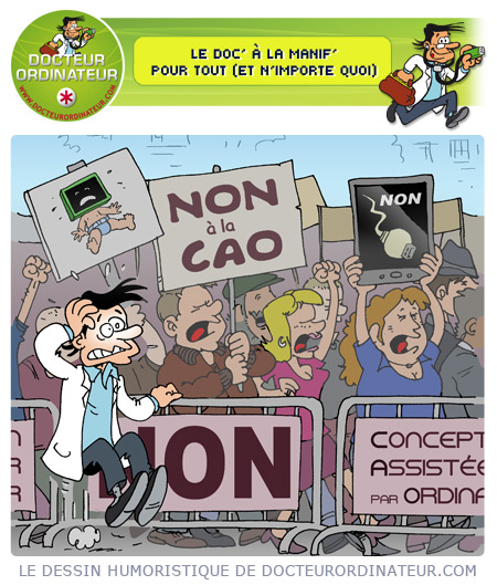 Le Doc' à la manif' pour tout (et n'importe quoi...)