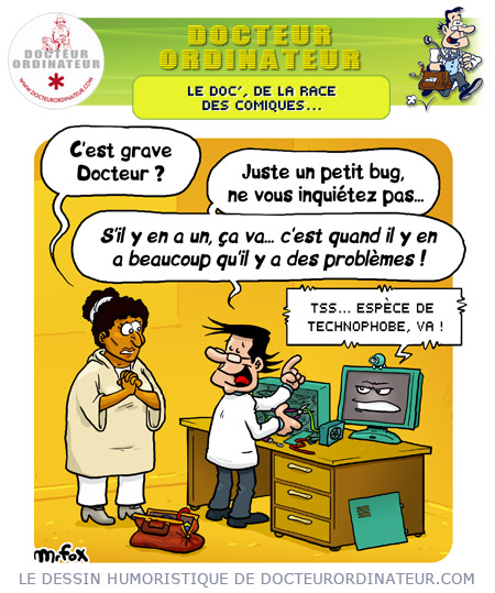 Le Doc', de la race des comiques