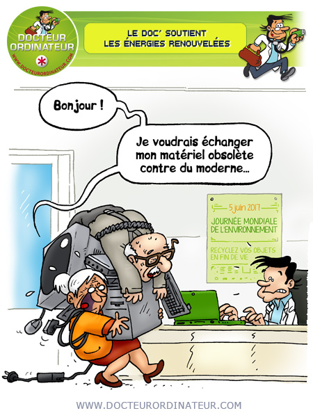 Le Doc' soutient les énergies renouvelées