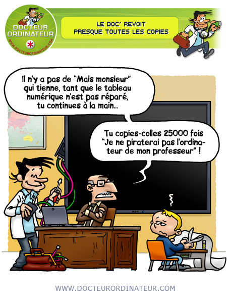 Le Doc' revoit presque toutes les copies