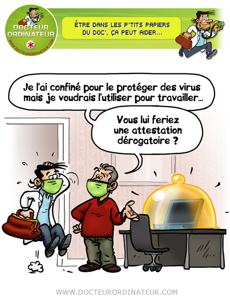 Être dans les petits papiers du Doc', ça peut aider