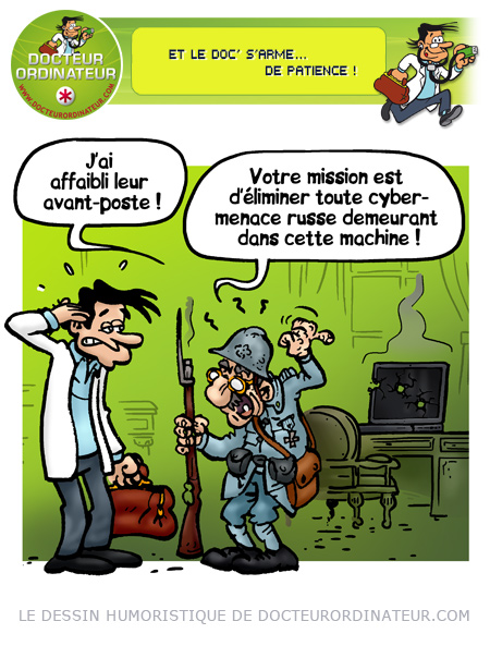 Et le Doc' s'arme... de patience !