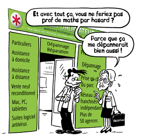 Vous recherchez un service informatique polyvalent et de proximité ?