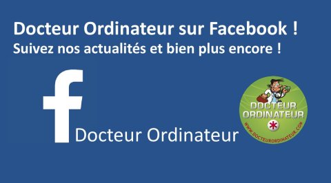 Docteur Ordinateur sur Facebook ! 