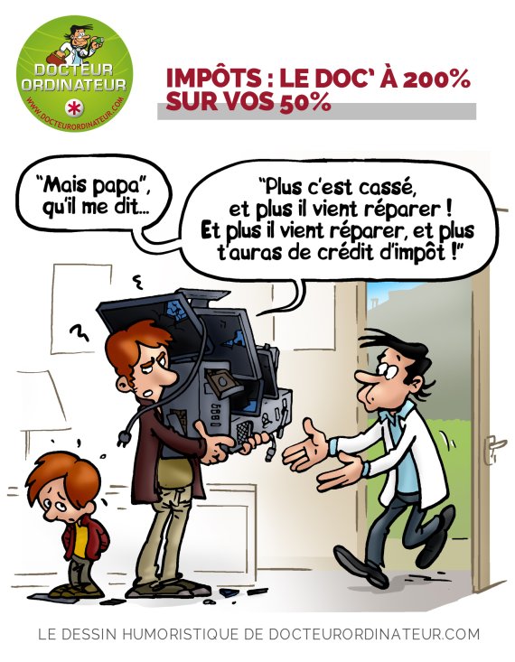 Impôts : le Doc' à 200% sur vos 50%