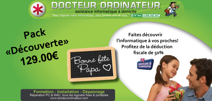 Offre Fête des pères 