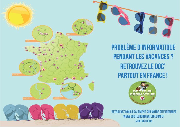 C'est l'heure des vacances d'été ! 