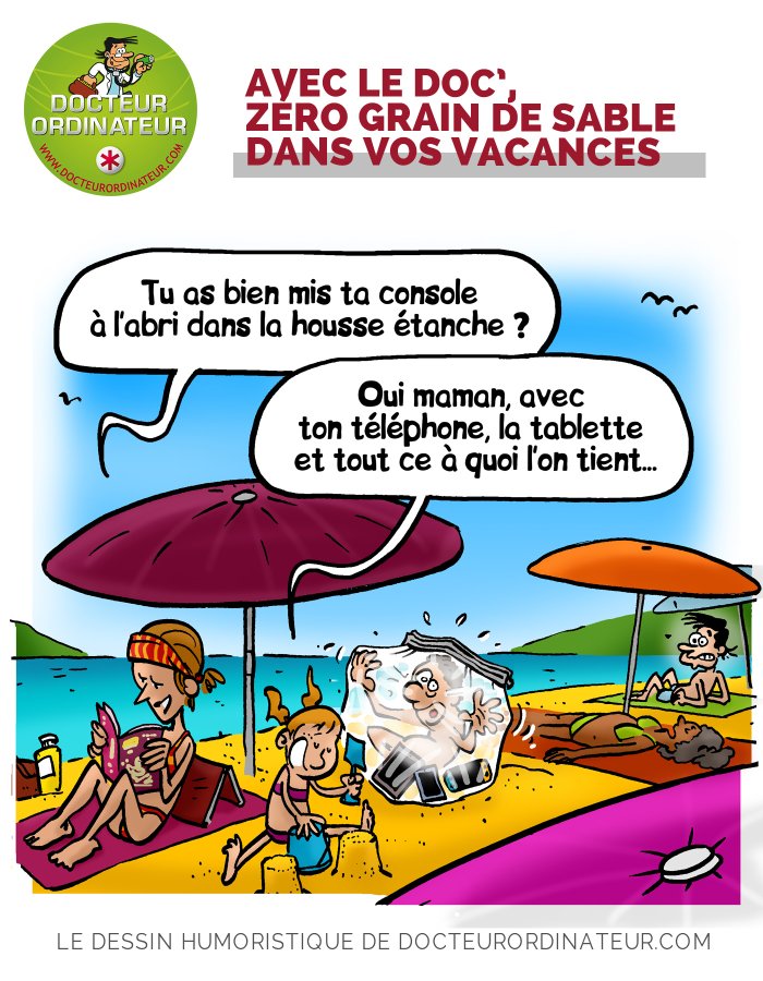 Avec le Doc', zéro grain de sable dans vos vacances