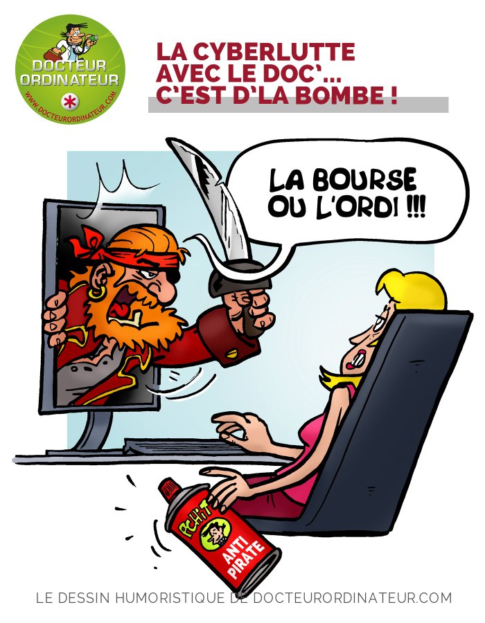 La cyberlutte avec le Doc'... c'est d'la bombe !