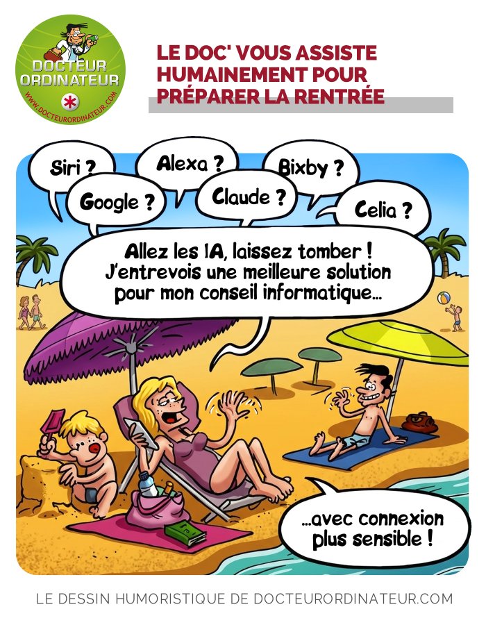 Le Doc' vous assiste humainement pour préparer la rentrée