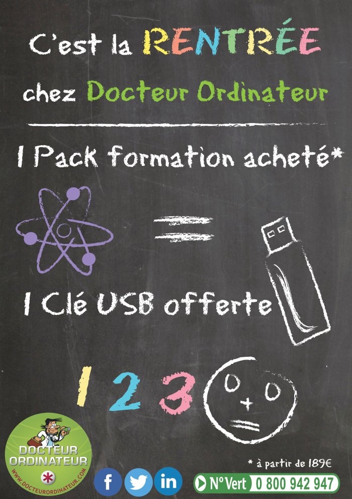 C'est la rentrée chez Docteur Ordinateur ! 